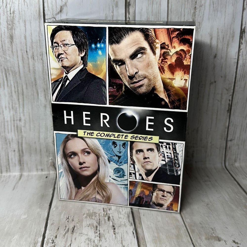 Heroes: The Complete Series (Seasons 1-4, DVD) NBC,Superhero Villains‎